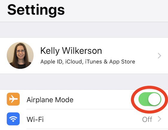 Fix a corrupt or not compatible iTunes backup by turning on Airplane Mode during the restore.